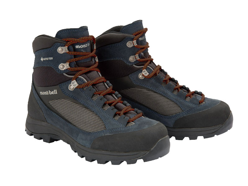 Montbell Trail Gripper sole on wet rocks